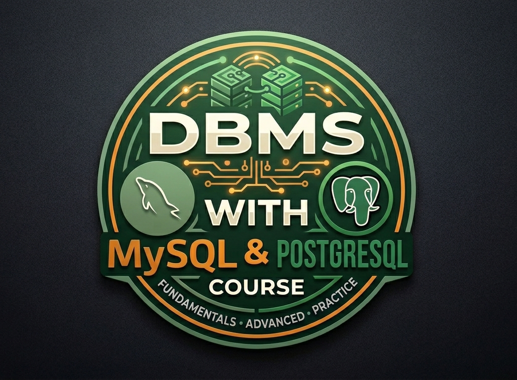 DBMS with with MySQL and PostgreSQL